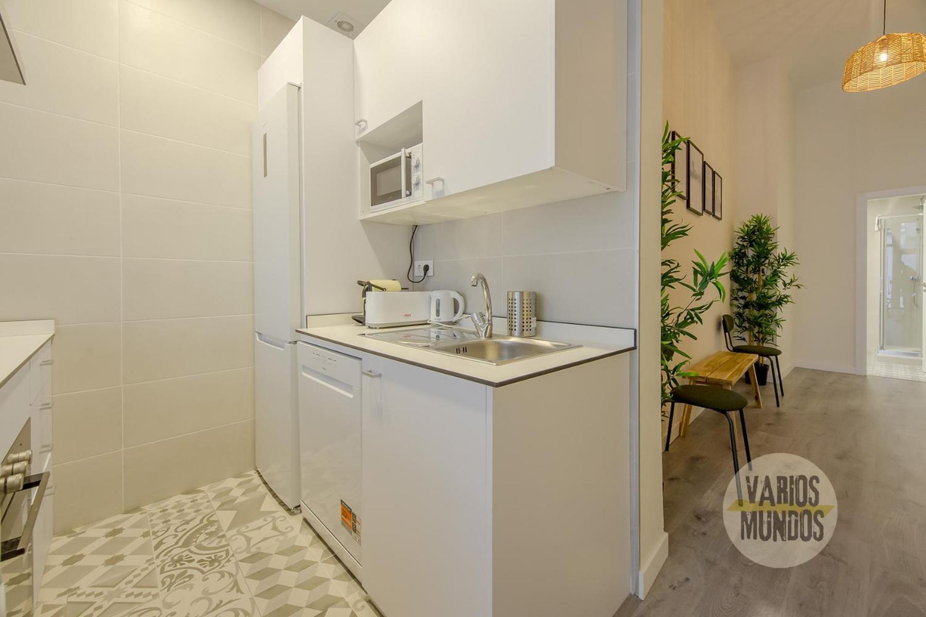 Central&Modern Apt 4Hab Para 9P En La Latina Madrid Luaran gambar